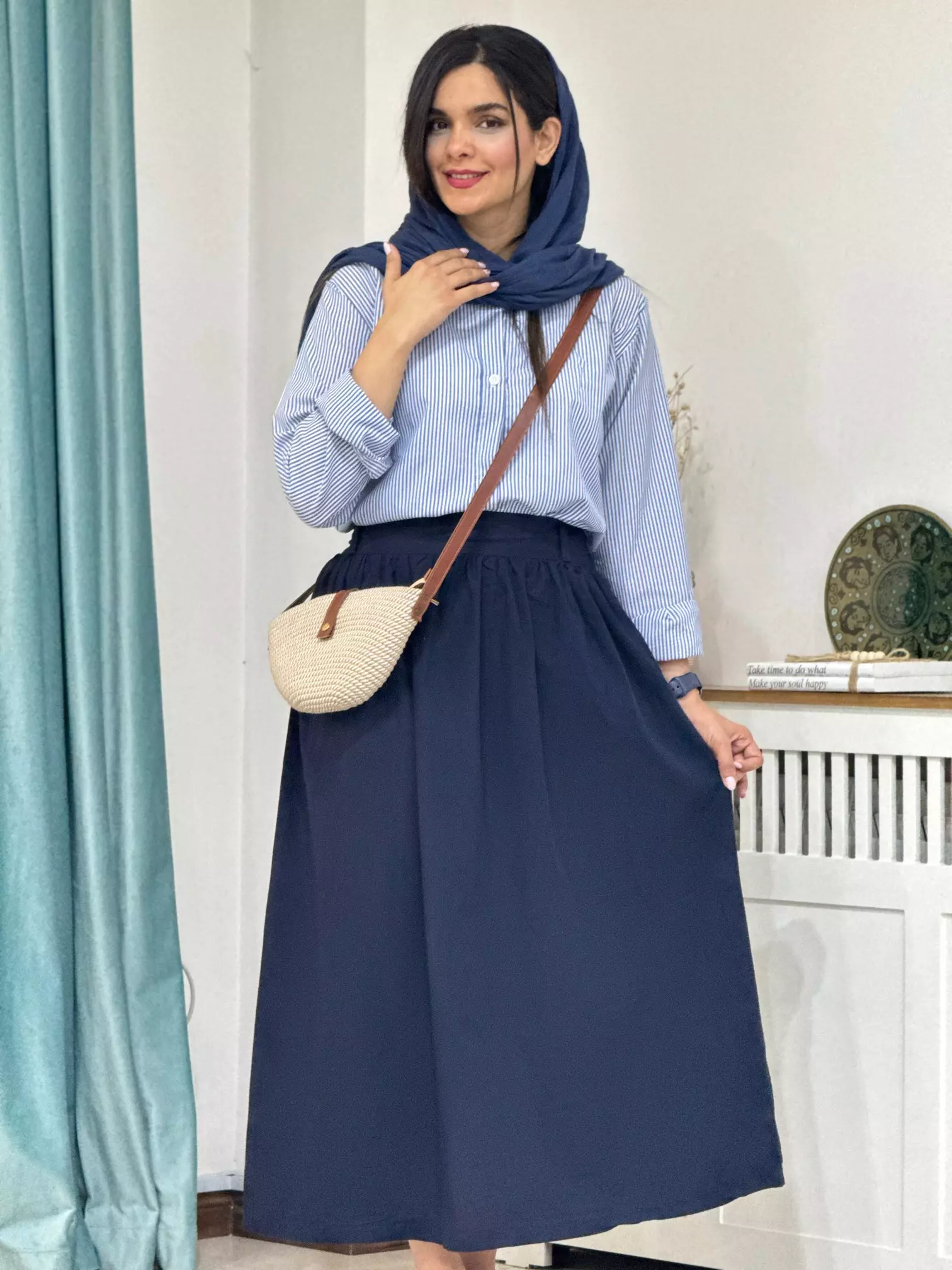 مانتو راه راه تِرندی